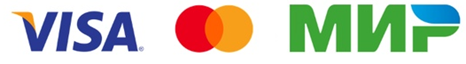 карты VISA, MasterCard, МИР