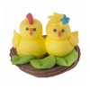 tp56287 Сахарные фигурки Цыплята в гнезде