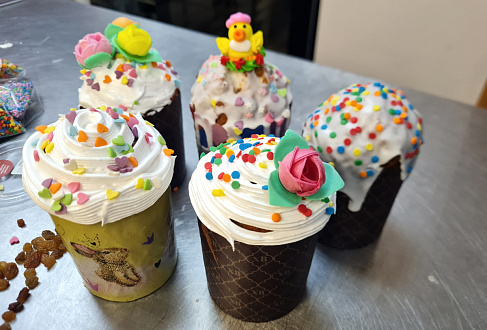 Нежный пасхальный кулич за 45 минут! (видеорецепт)