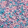 Посыпки "Шарики" Голубо-Лилово-Розовые перламутровые 2 мм