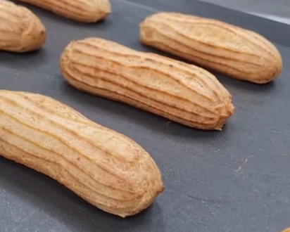 Воздушные эклеры по ускоренной технологии на смеси Бак Микс Эклер (видео)