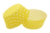 Форма бумажная для выпечки (50*32 мм) Желтый горох 100 шт/уп