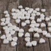 Посыпки конд. объемные 3D Сердечки Белые перламутровые