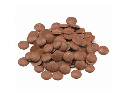 Шоколад молочно-карамельный в дисках 32% Reno Latte Caramel, Италия