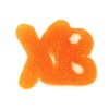  Мармелад фигурный Буквы ХВ оранжевые14 гр