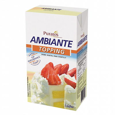 Крем на растительных маслах "Амбианте", 1 л, Пуратос