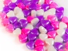 Посыпка микс "Сердечки розо/фиолет/белые"