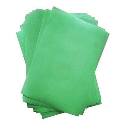 Вафельная бумага зеленая