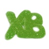  Мармелад фигурный Буквы ХВ зеленые 14 гр