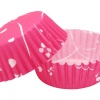 Форма бумажная для выпечки (42*22 мм) Розовый 101 шт/уп